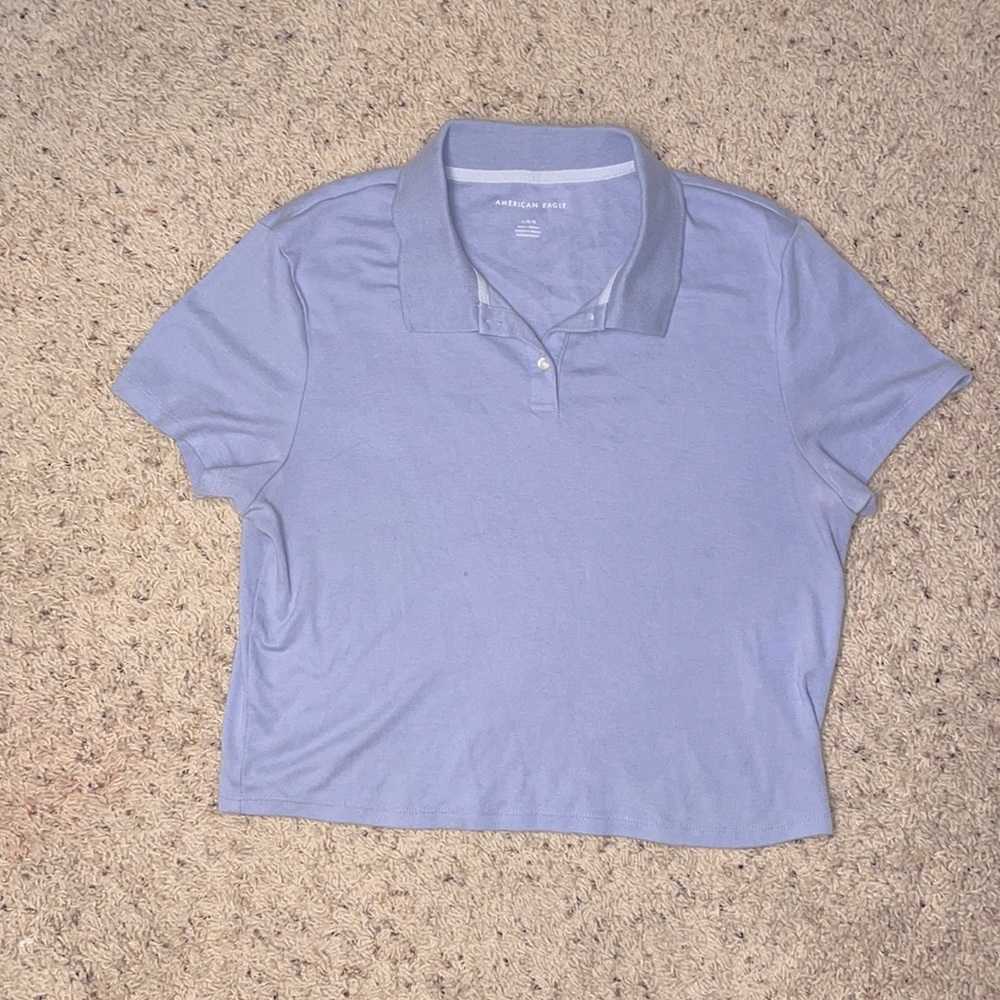 American Eagle Crop Tee